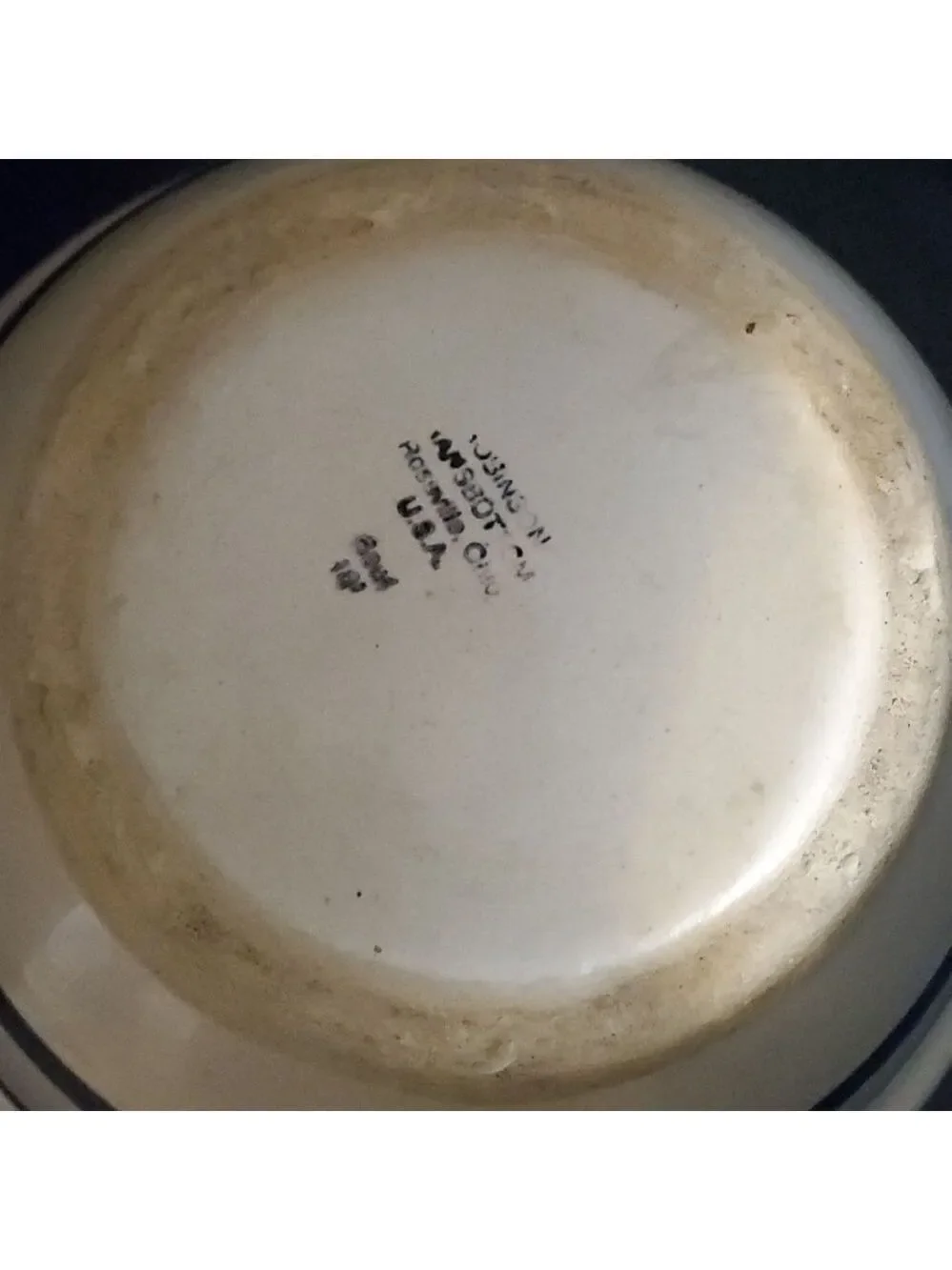 ROBINSON RANSBOTTOM 4 Quart kitchenware  batter bowl mixing bowl vintage Pottery